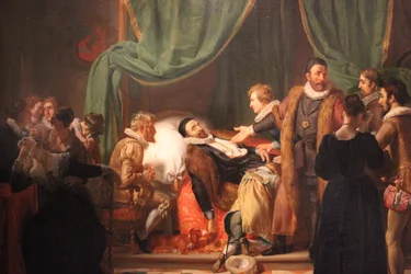 El lecho de muerte de Guillermo de Orange